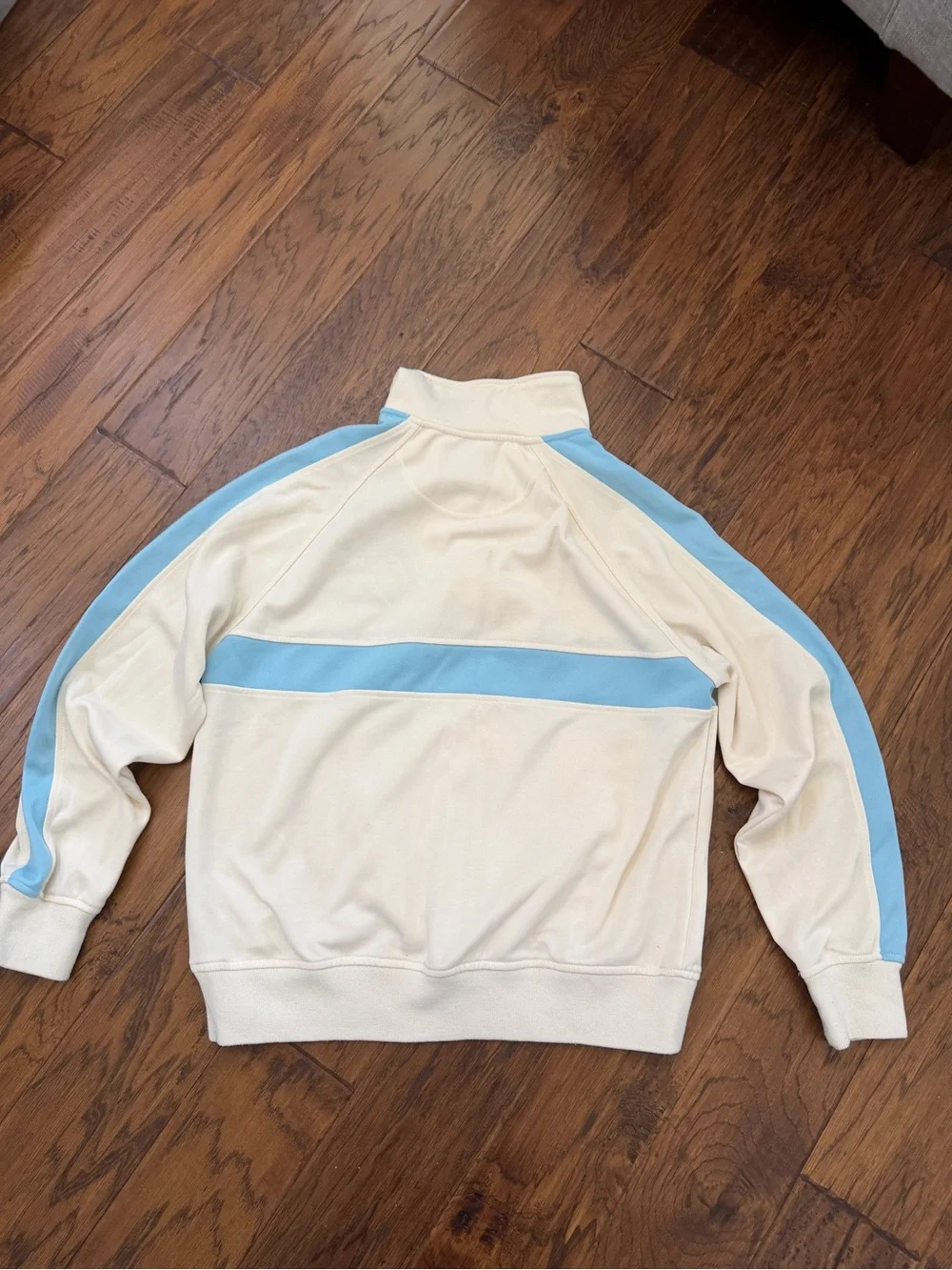 UCLA starter jacket basketball warm up white blue athletic zip up bruins wooden